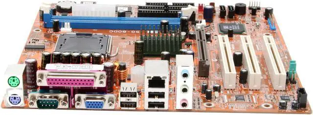 Alt view image 2 of 5 - ABIT SG-80DC LGA 775 SiS 661FX Micro ATX Intel Motherboard