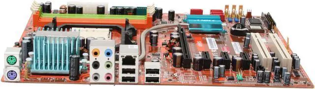 Alt view image 2 of 5 - ABIT KN9S AM2 NVIDIA nForce 550 MCP ATX AMD Motherboard