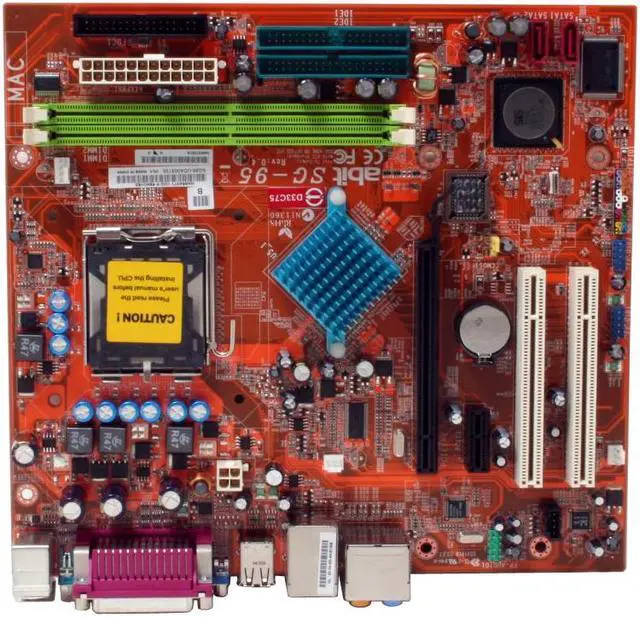 Alt view image 3 of 7 - ABIT SG-95 LGA 775 SiS 662 Micro ATX Intel Motherboard
