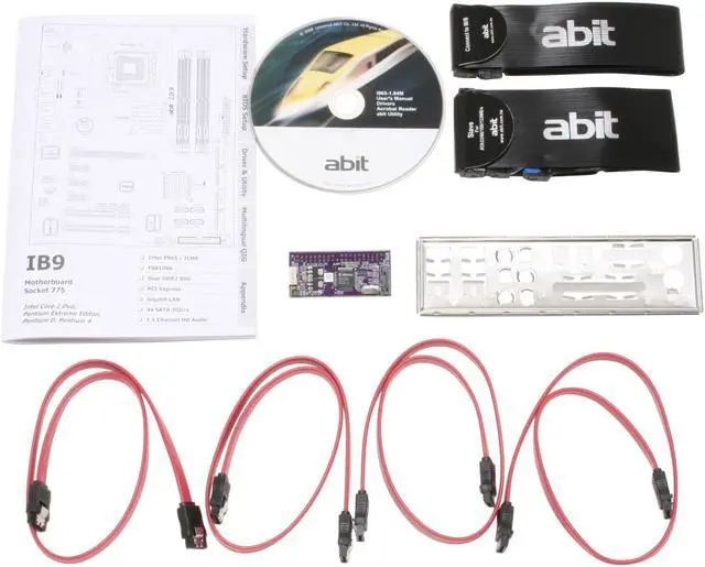 Alt view image 5 of 6 - ABIT IB9 LGA 775 Intel P965 Express ATX Intel Motherboard