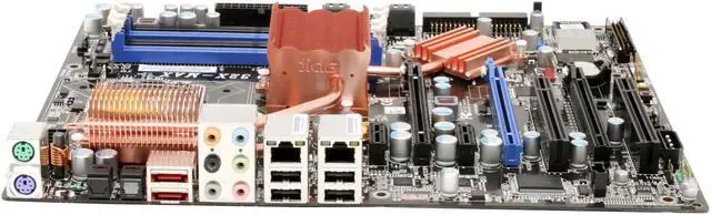 Alt view image 2 of 8 - ABIT IN9 32X-MAX LGA 775 Nvidia nForce 680i SLI / NF590 SLI ATX Intel Motherboard