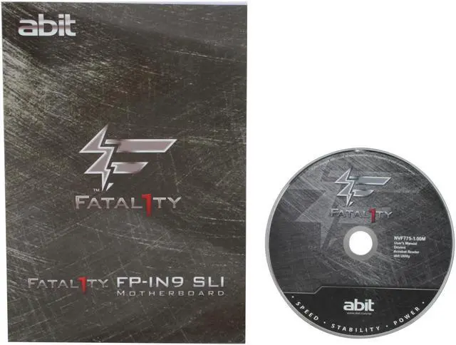 Alt view image 6 of 7 - ABIT Fatal1ty FP-IN9 SLI LGA 775 NVIDIA nForce 650i SLI ATX Intel Motherboard