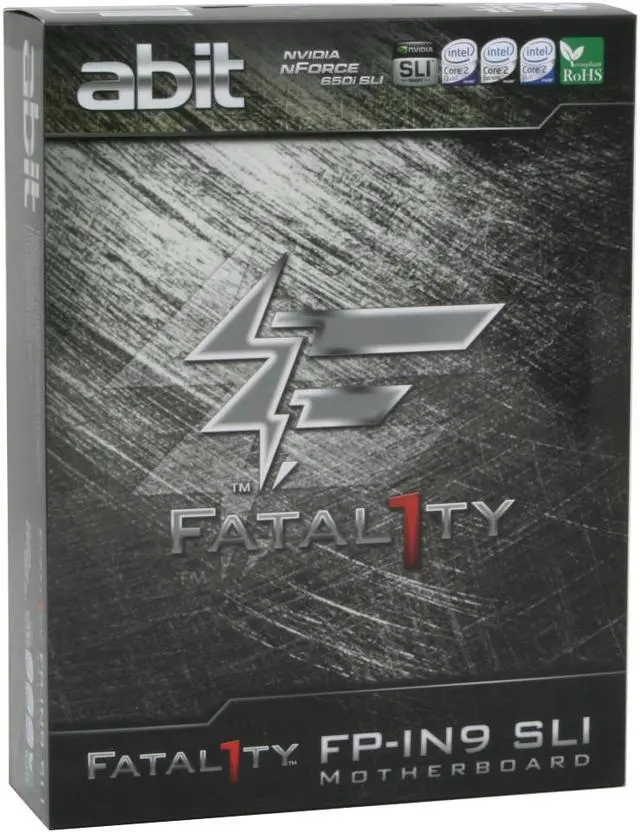 Alt view image 7 of 7 - ABIT Fatal1ty FP-IN9 SLI LGA 775 NVIDIA nForce 650i SLI ATX Intel Motherboard