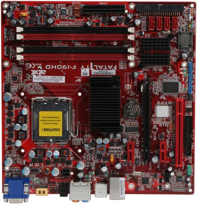 Alt view image 3 of 7 - ABIT Fatal1ty F-I90HD LGA 775 ATI Radeon Xpress 1250 HDMI Micro ATX Intel Motherboard