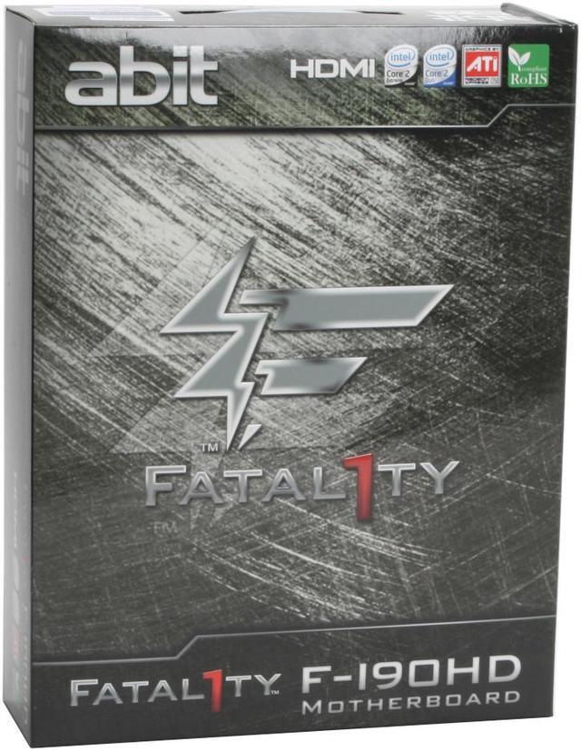 Alt view image 7 of 7 - ABIT Fatal1ty F-I90HD LGA 775 ATI Radeon Xpress 1250 HDMI Micro ATX Intel Motherboard