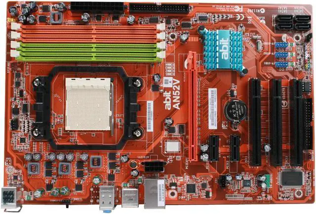 Alt view image 3 of 7 - ABIT AN52V AM2+/AM2 NVIDIA nForce 520 MCP ATX AMD Motherboard