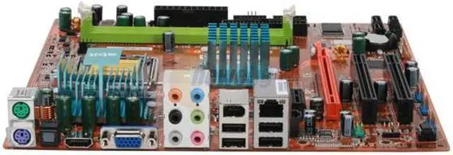 Alt view image 2 of 7 - ABIT I-N73HD LGA 775 NVIDIA GeForce 7100 HDMI Micro ATX Intel Motherboard