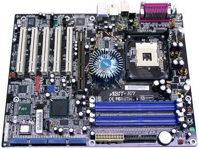 Alt view image 2 of 4 - ABIT IC7 Socket 478 Intel 875P ATX Intel Motherboard