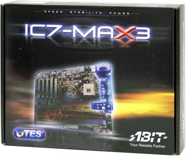 Alt view image 7 of 7 - ABIT IC7-MAX3 Socket 478 Intel 875P ATX Intel Motherboard