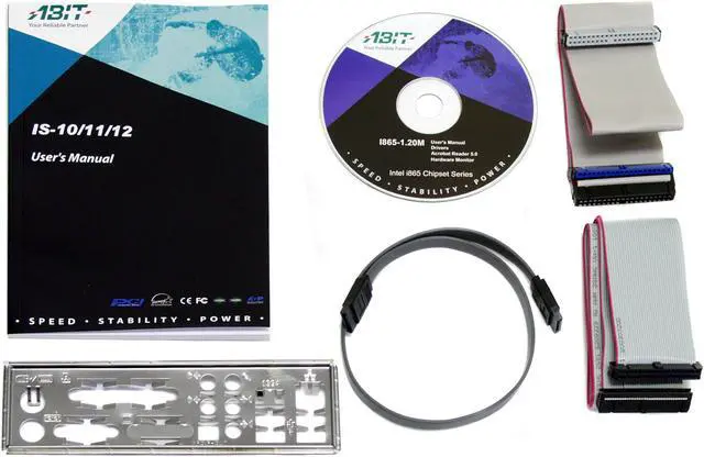Alt view image 3 of 4 - ABIT IS-10 Socket 478 Intel 865G Micro ATX Intel Motherboard