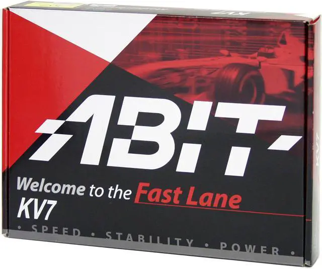 Alt view image 4 of 4 - ABIT KV7 462(A) VIA KT600 ATX AMD Motherboard