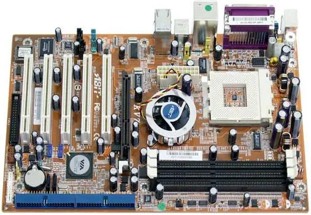 Alt view image 2 of 4 - ABIT KV7 462(A) VIA KT600 ATX AMD Motherboard
