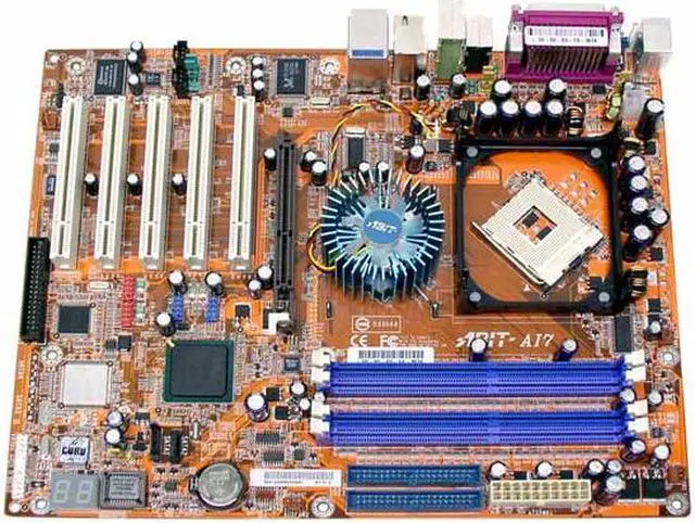 Alt view image 2 of 5 - ABIT AI7 Socket 478 Intel 865PE ATX Intel Motherboard