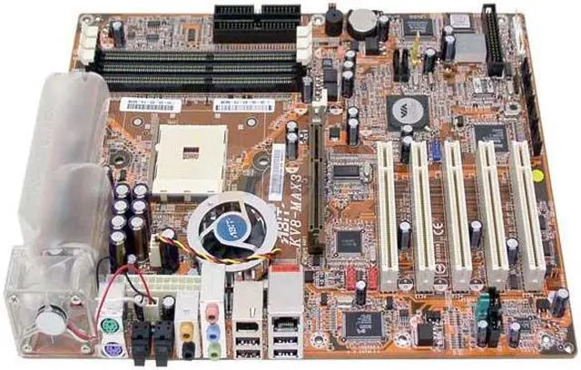 Alt view image 2 of 6 - ABIT KV8-MAX3 754 VIA K8T800 ATX AMD Motherboard