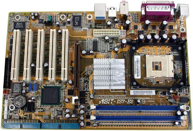 Alt view image 2 of 4 - ABIT IS7-E2 Socket 478 Intel 865PE ATX Intel Motherboard