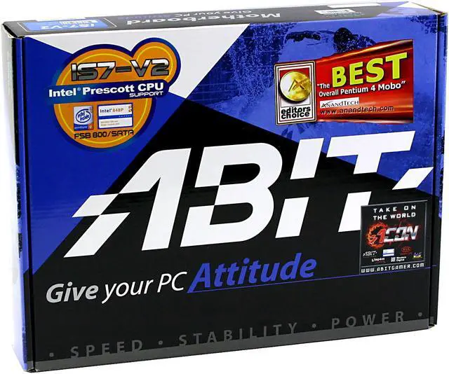 Alt view image 4 of 4 - ABIT IS7-V2 Socket 478 Intel 848P ATX Intel Motherboard