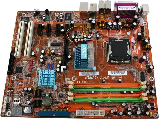 Alt view image 2 of 4 - ABIT AA8-DuraMAX LGA 775 Intel 925X ATX Intel Motherboard