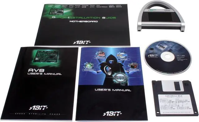 Alt view image 4 of 5 - ABIT AV8-3rd Eye 939 VIA K8T800 Pro ATX AMD Motherboard