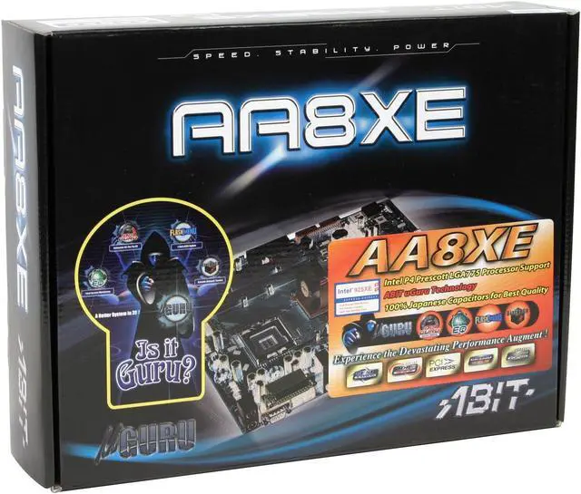 Alt view image 5 of 5 - ABIT AA8XE LGA 775 Intel 925XE ATX Intel Motherboard