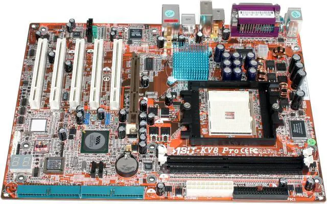 Alt view image 2 of 5 - ABIT KV8-3RD EYE 754 VIA K8T800 Pro ATX AMD Motherboard