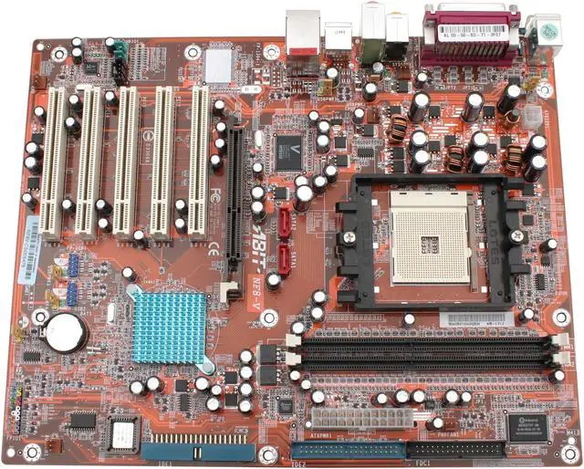 Alt view image 2 of 5 - ABIT NF8-V 754 NVIDIA nForce3 250Gb ATX AMD Motherboard