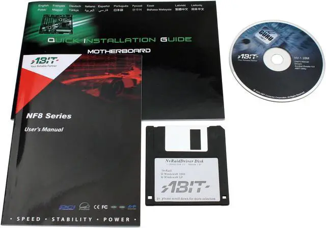 Alt view image 4 of 5 - ABIT NF8-V 754 NVIDIA nForce3 250Gb ATX AMD Motherboard