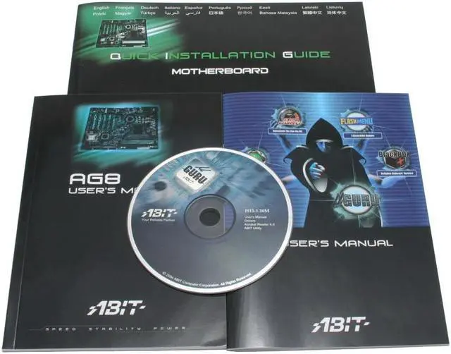 Alt view image 3 of 5 - ABIT AG8-V LGA 775 Intel 915P ATX Intel Motherboard