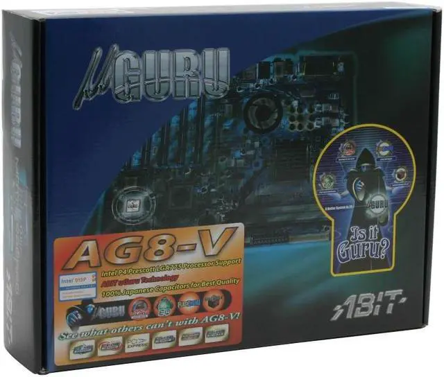 Alt view image 5 of 5 - ABIT AG8-V LGA 775 Intel 915P ATX Intel Motherboard