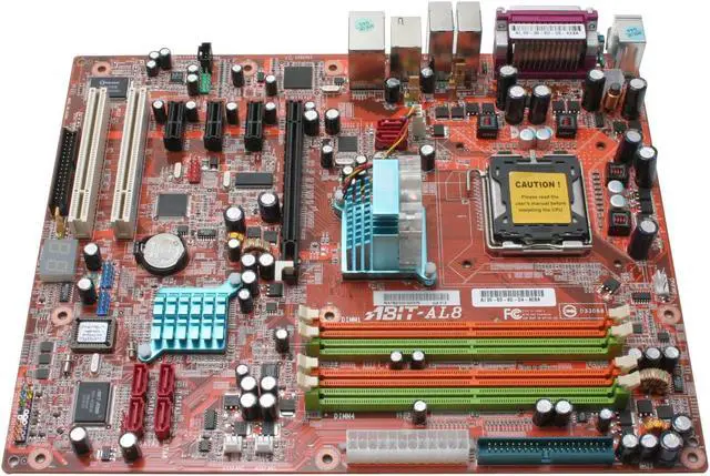 Alt view image 2 of 5 - ABIT AL8 LGA 775 Intel 945P ATX Intel Motherboard