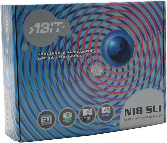 Alt view image 5 of 5 - ABIT NI8-SLI LGA 775 NVIDIA nForce 4 SLI Intel Edition ATX Intel Motherboard