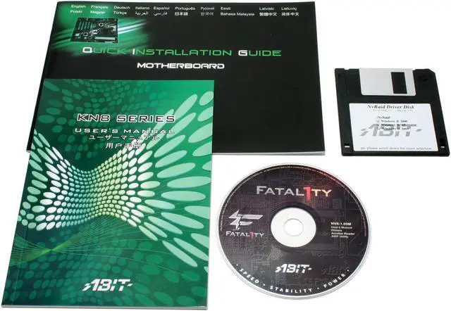 Alt view image 4 of 5 - ABIT KN8 939 NVIDIA nForce4 ATX AMD Motherboard