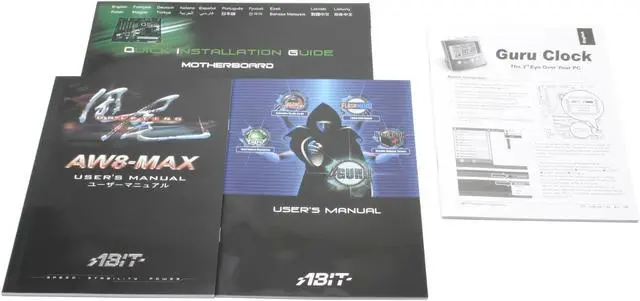Alt view image 5 of 6 - ABIT AW8-Max 3rd-Eye II LGA 775 Intel 955X ATX Intel Motherboard