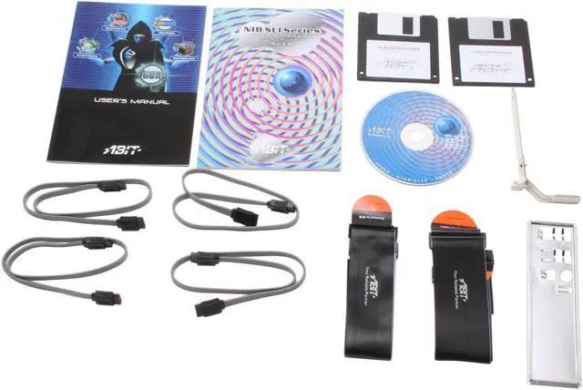 Alt view image 7 of 8 - ABIT NI8-SLI GR LGA 775 NVIDIA nForce 4 SLI Intel Edition ATX Intel Motherboard