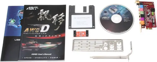 Alt view image 5 of 6 - ABIT AW8D LGA 775 Intel 975X ATX Intel Motherboard