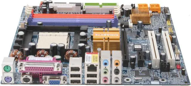 Main image of GIGABYTE GA-K8N51PVMT-9 939 NVIDIA GeForce 6150 Micro ATX AMD Motherboard