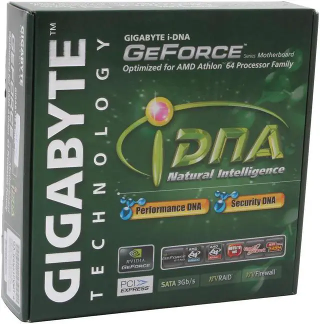 Alt view image 5 of 5 - GIGABYTE GA-K8N51PVMT-9 939 NVIDIA GeForce 6150 Micro ATX AMD Motherboard