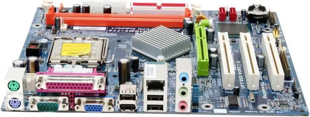 Alt view image 2 of 5 - GIGABYTE GA-8I865GME-775 LGA 775 Intel 865G Micro ATX Intel Motherboard