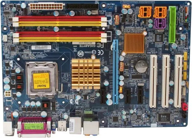 Alt view image 3 of 6 - GIGABYTE GA-965G-DS3 LGA 775 Intel G965 Express ATX Intel Motherboard