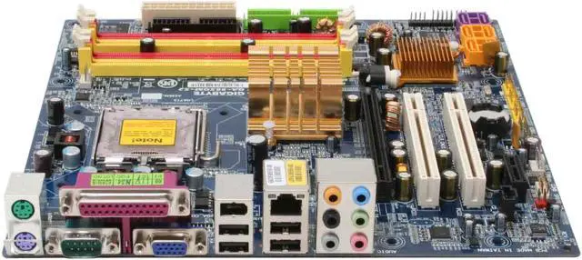 Alt view image 2 of 7 - GIGABYTE GA-965GM-S2 LGA 775 Intel G965 Express Micro ATX Intel Motherboard