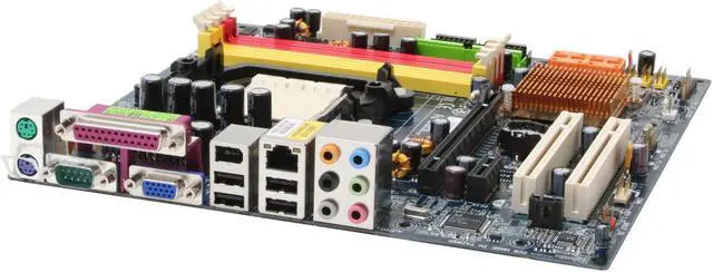 Main image of GIGABYTE GA-M61PM-S2 AM2 NVIDIA GeForce 6100 Micro ATX AMD Motherboard