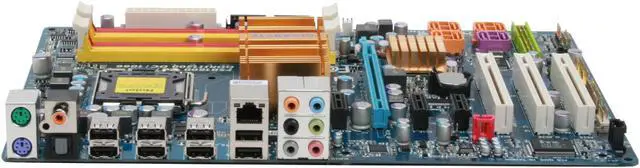 Alt view image 2 of 7 - GIGABYTE GA-P35-DS3R LGA 775 Intel P35 ATX Intel Motherboard