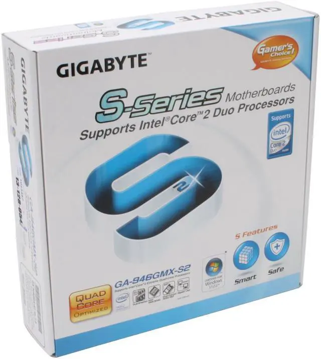 Alt view image 7 of 7 - GIGABYTE GA-946GMX-S2 LGA 775 Intel 946GZ Micro ATX Intel Motherboard