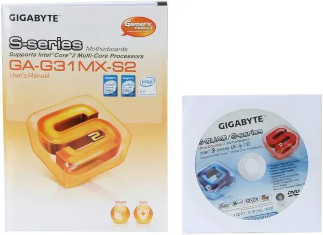 Alt view image 6 of 7 - GIGABYTE GA-G31MX-S2 LGA 775 Intel G31 Micro ATX Intel Motherboard