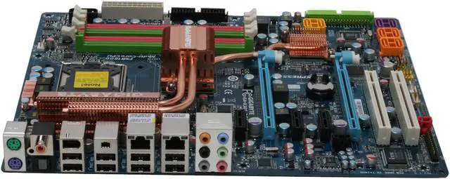 Alt view image 2 of 7 - GIGABYTE GA-X38T-DQ6 LGA 775 Intel X38 ATX Intel Motherboard