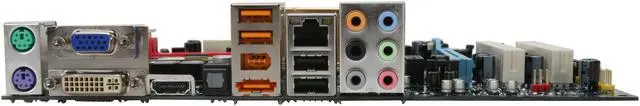 Alt view image 2 of 7 - GIGABYTE GA-73PVM-S2H LGA 775 NVIDIA GeForce 7100 HDMI Micro ATX Intel Motherboard