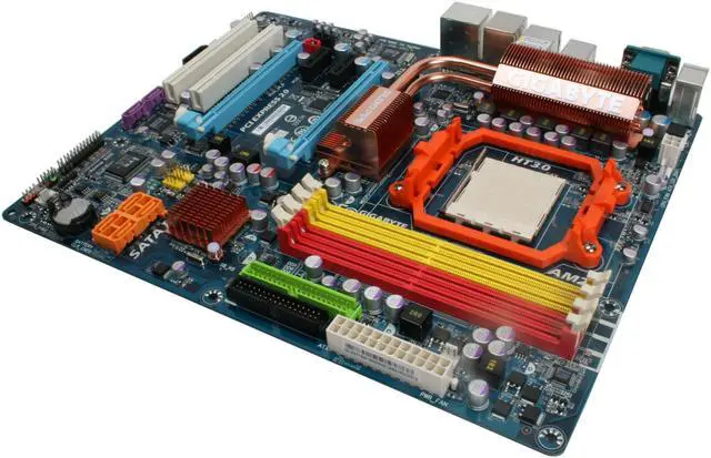Main image of GIGABYTE GA-MA790FX-DS5 AM2+/AM2 AMD 790FX ATX Ultra Durable II AMD Motherboard