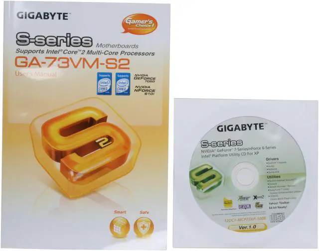 Alt view image 6 of 7 - GIGABYTE GA-73VM-S2 LGA 775 NVIDIA GeForce 7050/nForce 610i Micro ATX Intel Motherboard