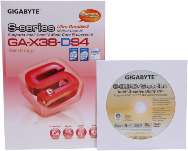 Alt view image 6 of 7 - GIGABYTE GA-X38-DS4 LGA 775 Intel X38 ATX Intel Motherboard