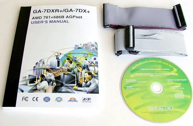 Alt view image 3 of 4 - GIGABYTE GA-7DXE 462(A) AMD 761 ATX AMD Motherboard