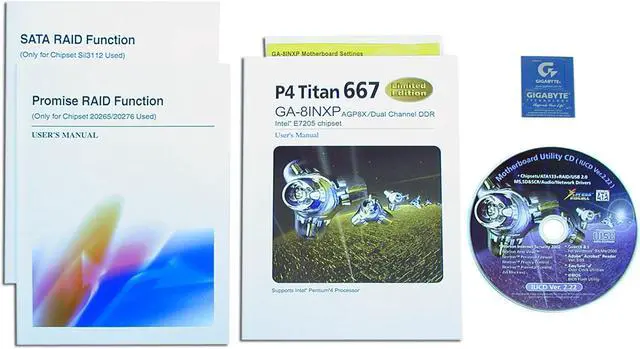 Alt view image 5 of 6 - GIGABYTE GA-8INXP Socket 478 Intel E7205 ATX Intel Motherboard